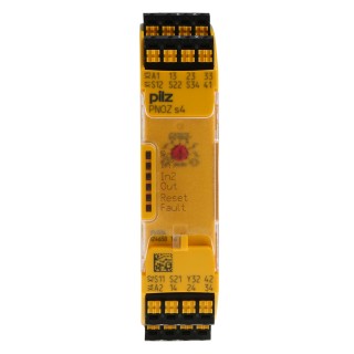 Pilz Safety Relay with 3 Safety Contacts, 1 Auxiliary Contact, 240V AC/DC Coil Voltage, 150W Power Consumption 751134