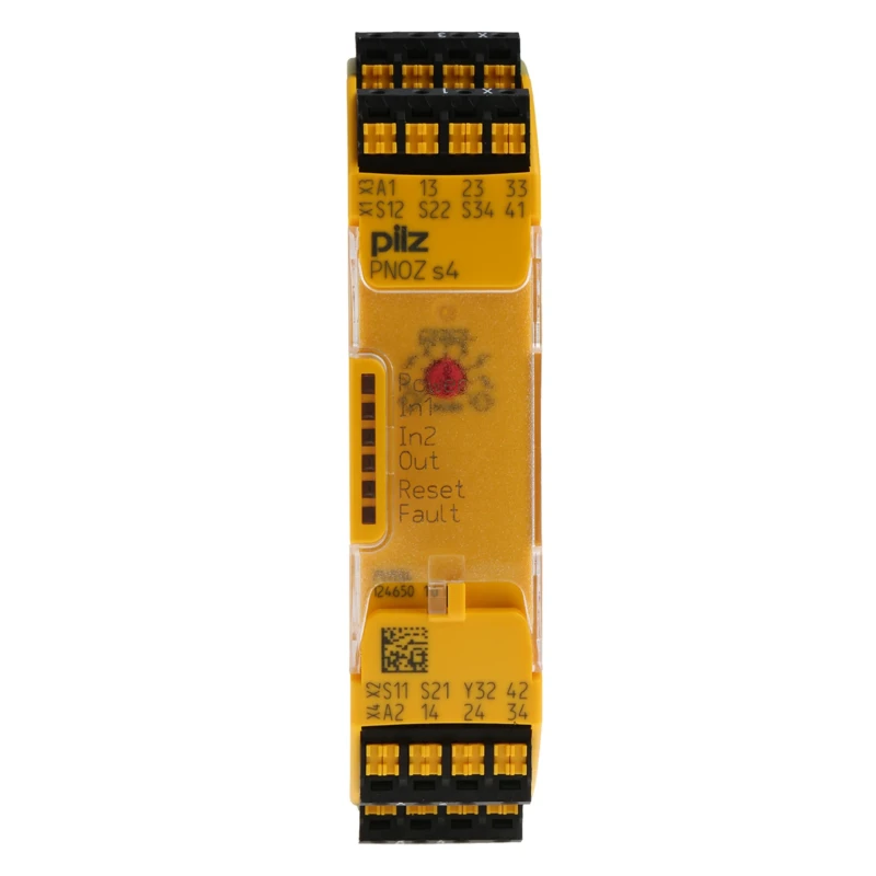 Pilz Safety Relay with 3 Safety Contacts, 1 Auxiliary Contact, 240V AC/DC Coil Voltage, 150W Power Consumption 751134