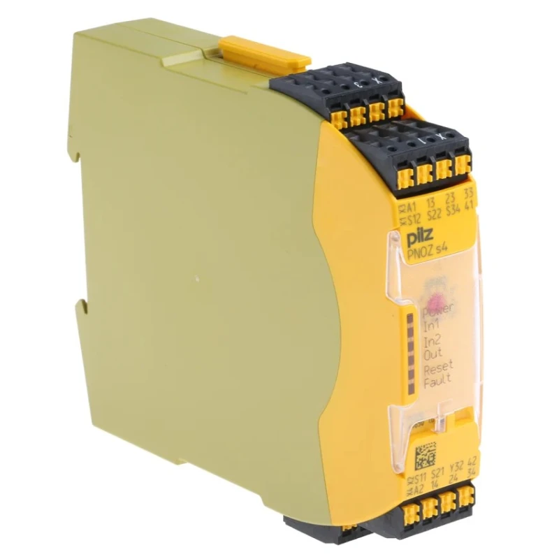 Pilz Safety Relay with 3 Safety Contacts, 1 Auxiliary Contact, 240V AC/DC Coil Voltage, 150W Power Consumption 751134