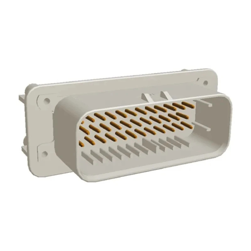 TE Connectivity Ampseal Automotive Connector Male Natural Panel Mount 35 Way Solder Termination 1-776230-2