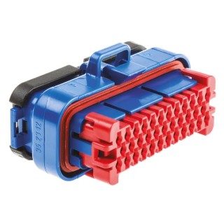 TE Connectivity Ampseal Automotive Connector Male Blue Cable 35 Way Crimp Termination 776164-5