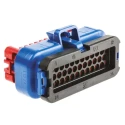 TE Connectivity Ampseal Automotive Connector Male Blue Cable 35 Way Crimp Termination 776164-5