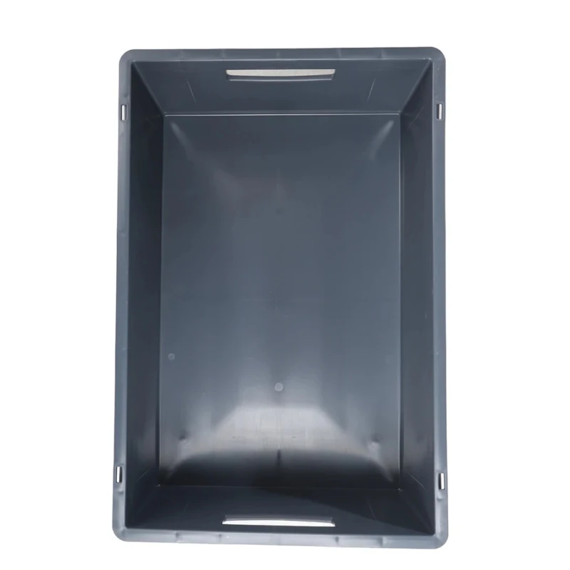 RS PRO 40L Grey Polypropylene Euro Container, Stackable Storage Box 200mm x 400mm x 600mm 725-9161