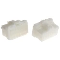 TE Connectivity AMP MCP 2.8 Automotive Connector Female Natural Cable 21 Way Crimp Termination 7-968975-1