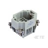 TE Connectivity Heavy Duty Power Connector Insert 10A 250V HDC HDD Series Male 24 Contacts T2030242101-000