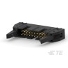 TE Connectivity AMP-LATCH Series Straight Through Hole PCB Header, 20 Contacts, 2.54 mm Pitch, 2 Row, Shrouded 5499206-4