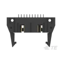 TE Connectivity AMP-LATCH Series Straight Through Hole PCB Header, 20 Contacts, 2.54 mm Pitch, 2 Row, Shrouded 5499206-4