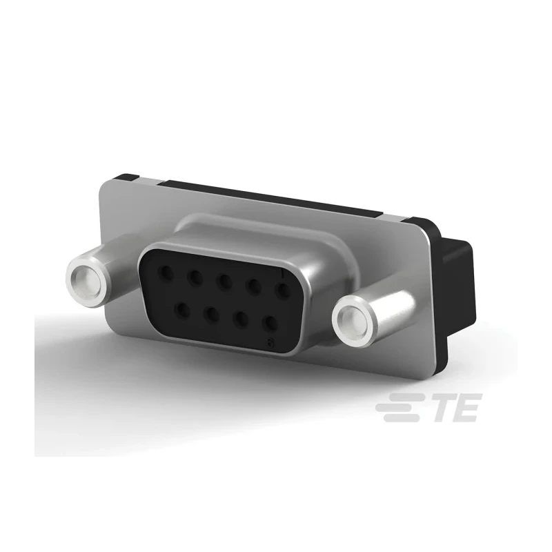 TE Connectivity AMPLIMITE HD-20 9 Way Straight 2.74 mm Pitch Through Hole D-Sub Connector 1-5747150-3