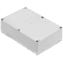 RS PRO Grey Lid ABS General Purpose Enclosure IP65 Rated 139.8 mm x 209.7 mm x 60.1 mm IP65