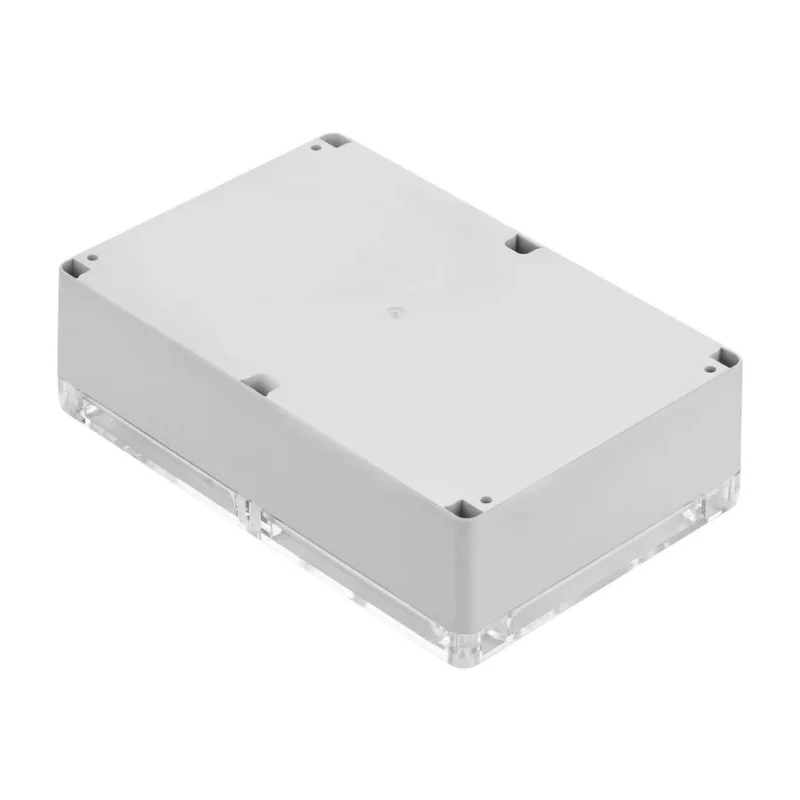 RS PRO Grey Lid ABS General Purpose Enclosure IP65 Rated 139.8 mm x 209.7 mm x 60.1 mm IP65