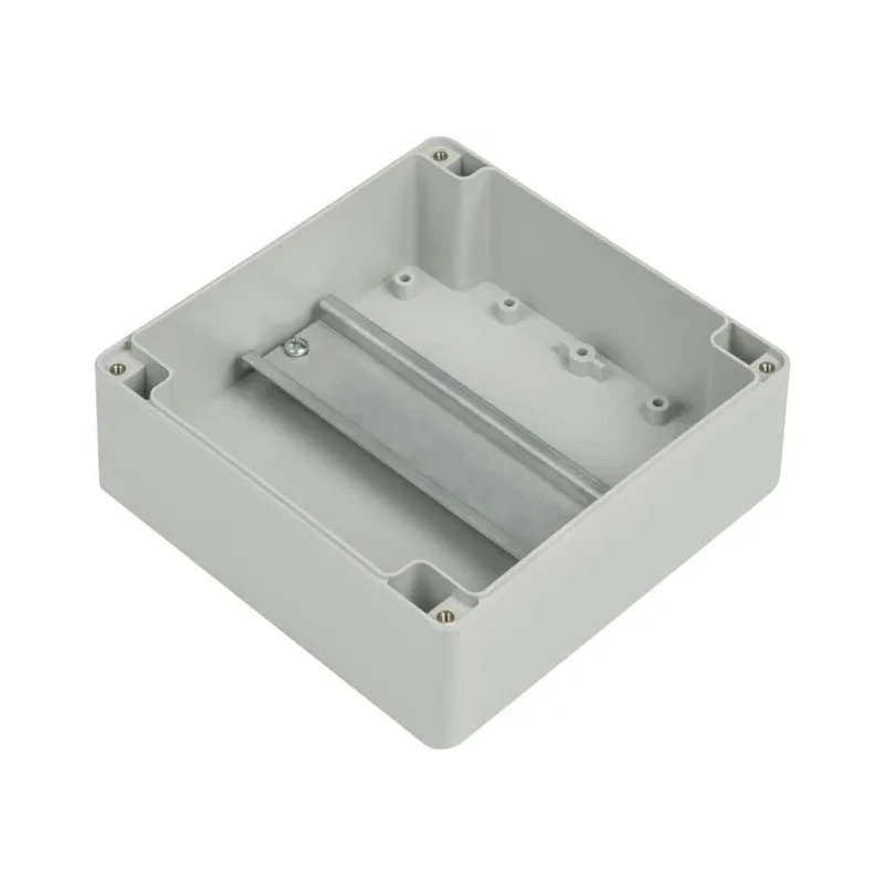 RS PRO Grey Lid ABS General Purpose Enclosure IP65 Rated 139.8 mm x 209.7 mm x 60.1 mm IP65