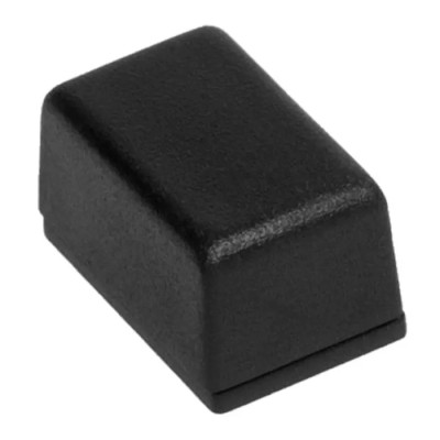 RS PRO Black Black Lid ABS General Purpose Enclosure IP54 14.6 mm x 26.5 mm x 17.3 mm IP54