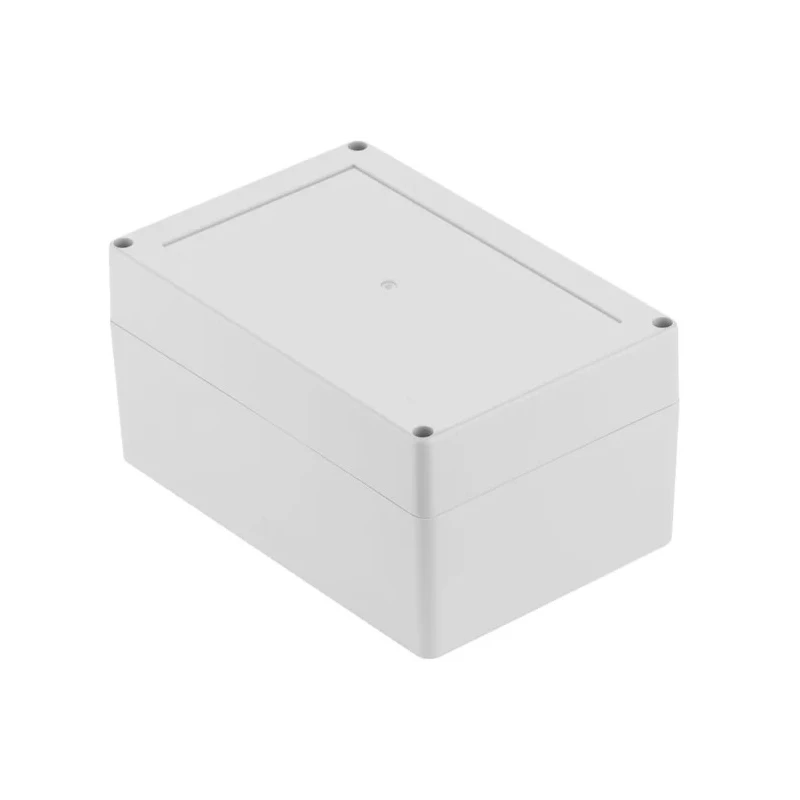 RS PRO Grey Lid ABS General Purpose Enclosure IP65 90.3 mm x 180.1 mm x 120.1 mm IP65