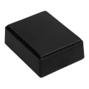 RS PRO Black ABS General Purpose Enclosure IP53, IK07, 75.8 x 58.9 x 27.9 mm 192-0789