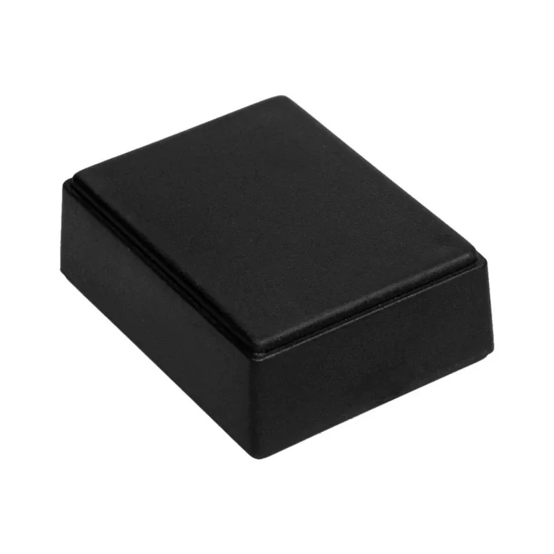 RS PRO Black ABS General Purpose Enclosure IP53, IK07, 75.8 x 58.9 x 27.9 mm 192-0789