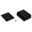 RS PRO Black ABS General Purpose Enclosure IP53, IK07, 75.8 x 58.9 x 27.9 mm 192-0789