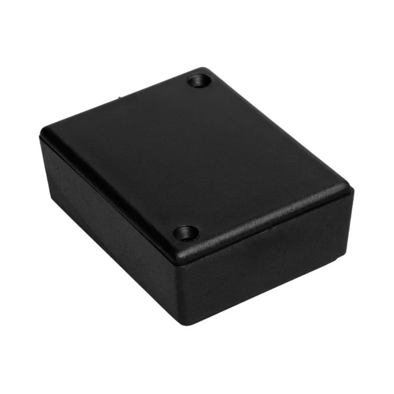 RS PRO Black ABS General Purpose Enclosure IP53, IK07, 75.8 x 58.9 x 27.9 mm 192-0789