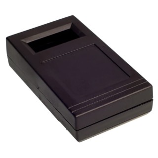 RS PRO Black ABS General Purpose Enclosure IP10 IK07 45.4 mm x 81.5 mm x 145.1 mm 192-0771