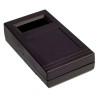 RS PRO Black ABS General Purpose Enclosure IP10 IK07 45.4 mm x 81.5 mm x 145.1 mm 192-0771