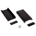 RS PRO Black ABS General Purpose Enclosure IP54 IK07 31.7 mm Height, 60.6 mm Width, 120.9 mm Length 192-0805
