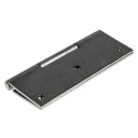 Pinet Stainless Steel Piano Hinge with Fixed Pin Screw Fixing 100 mm x 70 mm x 2 mm 726-4071