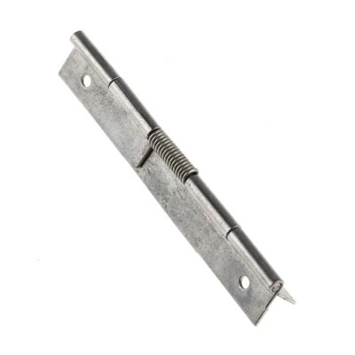 RS PRO Stainless Steel Piano Hinge 75 mm x 20 mm x 0.7 mm Spring Loaded Pin 726-4093