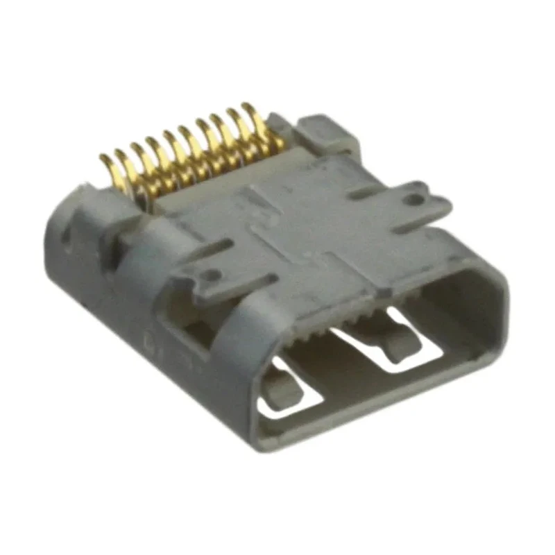 Molex Type D 19 Way Right Angle Female HDMI Connector 30V 46765-0001