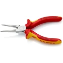 Knipex 1-Piece Round Nose Plier, 160mm Overall Length, 41mm Jaw, VDE/1000V Approved 30 36 160