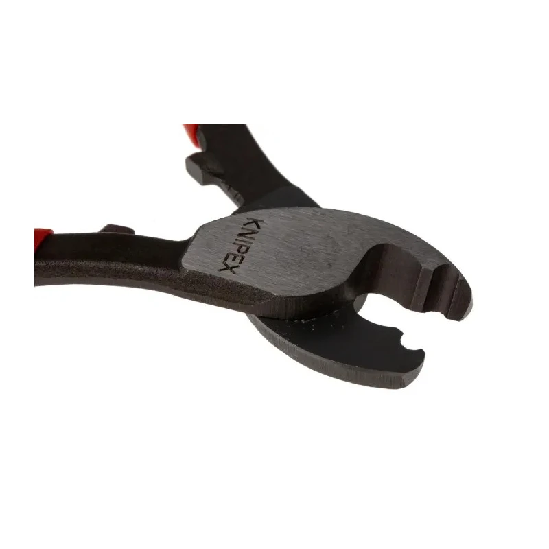 Knipex Flush Cable Cutter 165mm 15mm Cutting Capacity Steel Jaw Plastic Handle 95 11 165