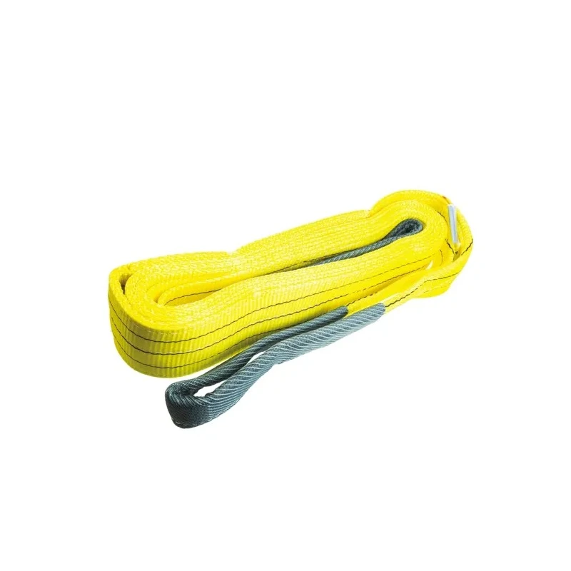 RS PRO 4 m Yellow Polyester Webbing Lifting Sling 3 Ton Capacity 90 mm Width 729-3082