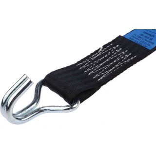 RS PRO 4 m Hook Webbing Strap, 45mm Wide, 600 kg Breaking Strain 729-3117