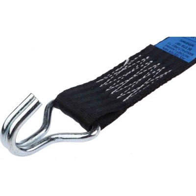 RS PRO 4 m Hook Webbing Strap, 45mm Wide, 600 kg Breaking Strain 729-3117