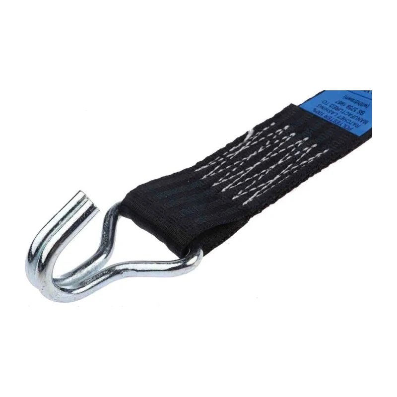 RS PRO 4 m Hook Webbing Strap, 45mm Wide, 600 kg Breaking Strain 729-3117
