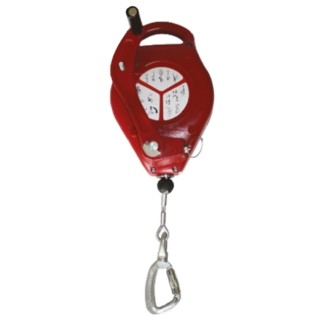 Certex Bridon Lifting Systems Arrest Block with Stainless Steel Lifeline, Integral Winch, 15m Cable, Max Load 136kg 09A0116