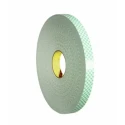 3M White Double Sided Polyurethane Foam Tape 25mm x 66m Length x 0.8mm Thickness 3M 4032 25mm x 66m