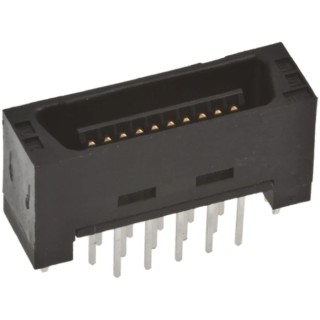 Hirose FX2 Series Straight Through Hole PCB Header, 68 Contact(s), 1.27 mm Pitch, 2 Row, Shrouded FX2CA2-68P-1.27DSAL(71)
