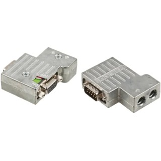 Provertha 9 Way Straight 13.0 mm Pitch Cable D-Sub Connector Male/Female Zinc Alloy Housing 40-1392132
