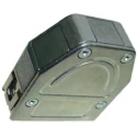 Provertha 104 Series ABS Straight D-Sub Backshell 37 Way 104370M001