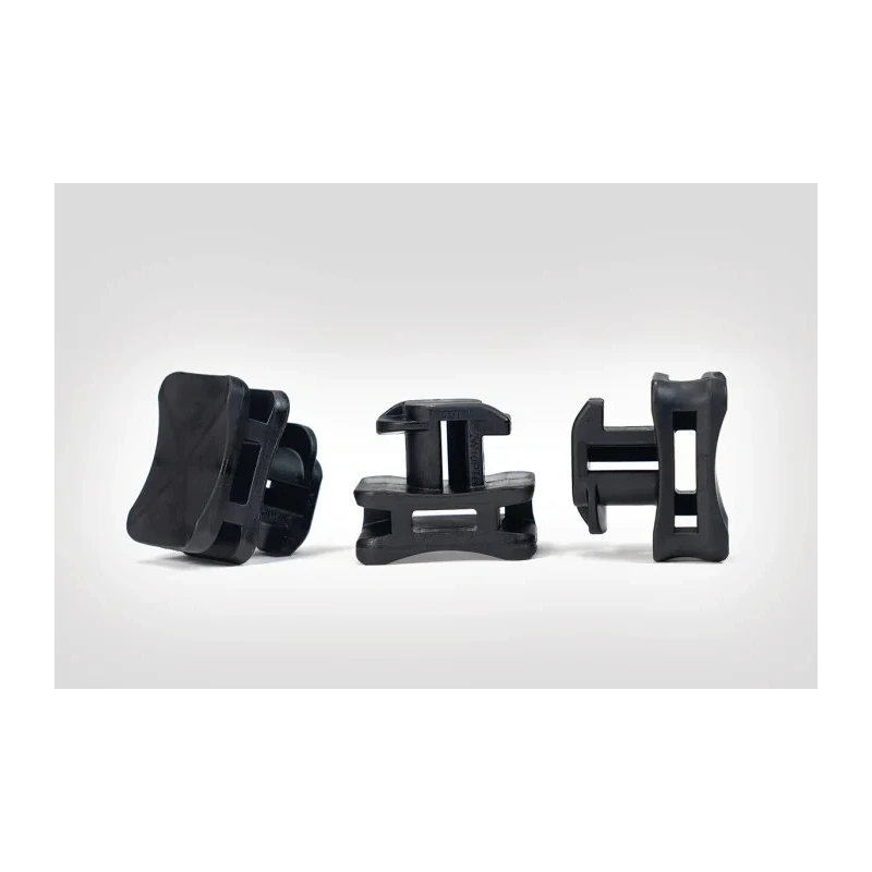 HellermannTyton Black Cable Tie Mount Polyamide 66 22.5mm x 17.5mm 151-03055 ACFM2W10PT6-PA66/6HIRHS-BK