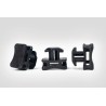 HellermannTyton Black Cable Tie Mount Polyamide 66 22.5mm x 17.5mm 151-03055 ACFM2W10PT6-PA66/6HIRHS-BK