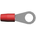 TE Connectivity TERMINYL Insulated Ring Terminal M10 Stud Size 8 AWG Wire Size Red 324045
