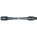 Wieland Power Cord RST 20i3 to RST 20i3, 1 m, 250 V, 16 A, Black Ethylene Propylene Rubber Jacket 96.232.1030.1