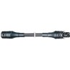 Wieland Power Cord RST 20i3 to RST 20i3, 1 m, 250 V, 16 A, Black Ethylene Propylene Rubber Jacket 96.232.1030.1