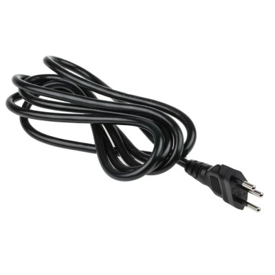 RS PRO Plug to Unterminated Power Cord 2 m Black PVC, 10 A, 250 V 731-6210