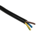 RS PRO Plug to Unterminated Power Cord 2 m Black PVC, 10 A, 250 V 731-6210