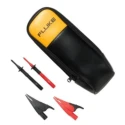 Fluke Black and Red Insulated Crocodile Clip Kit 10A Current Rating with 20mm Jaw Opening Fluke T5-KIT-1
