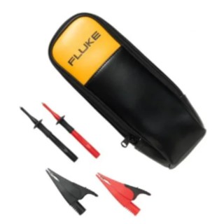 Fluke Black and Red Insulated Crocodile Clip Kit 10A Current Rating with 20mm Jaw Opening Fluke T5-KIT-1
