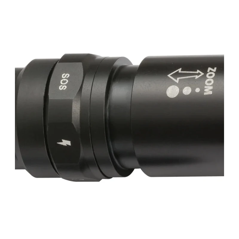 brennenstuhl Rechargeable LED Torch Black Aluminium Housing 430 lm 184 mm 1178600201