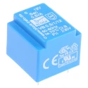 Block PCB Transformer 12 V ac 1 Output Pin, 0.5 VA, C-UL-US, ENEC 10 (VDE) VB 0,5/1/12