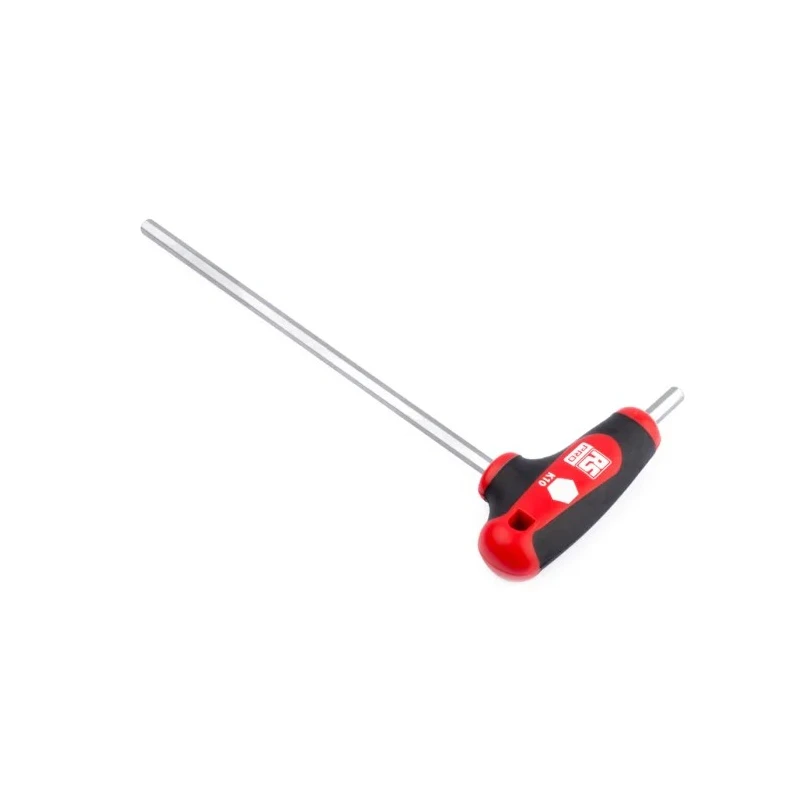 RS PRO 1 Piece T Hex Key Long and Short Arm Silicon Chrome Vanadium Steel Matt Chrome Finish 3 mm 192-3644